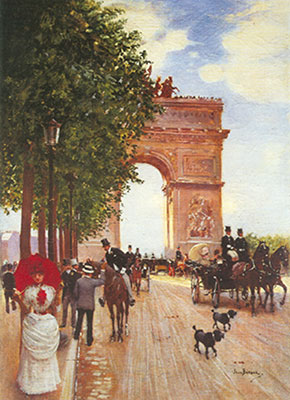 Arc de Triomphe Champs-Elysees