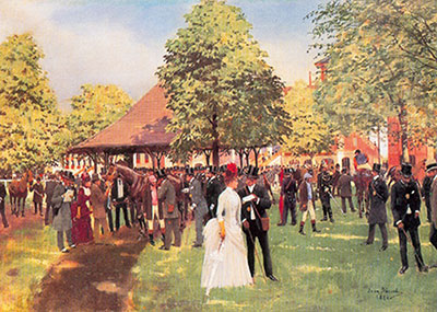 The Enclosure at Auteuil