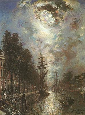 Canal in Rotterdam