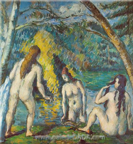 Paul Cezanne, Chestnut Trees at the Jas de Bouffan Fine Art Reproduction Oil Painting