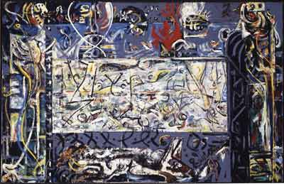 Jackson Pollock,  Guardians of the Secret Fine Art Reproduction Oil Painting