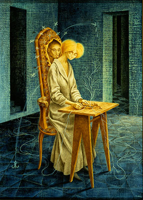 Remedios Varo, Uneasy Presence Fine Art Reproduction Oil Painting