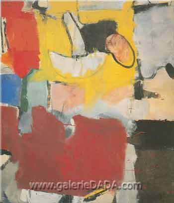 Richard Diebenkorn, Yellow Porch Fine Art Reproduction Oil Painting