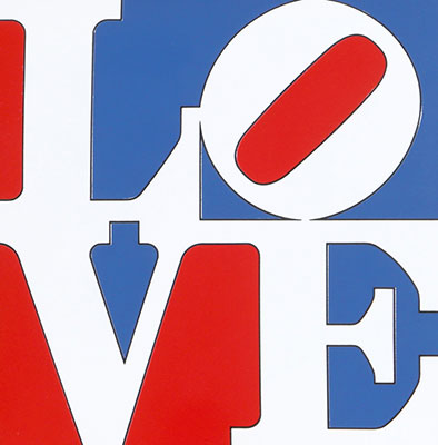 Robert Indiana, Love Fine Art Reproduction Oil Painting