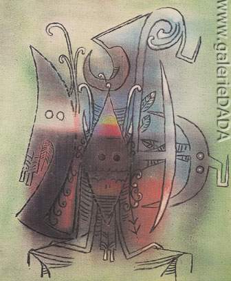 Wifredo Lam, Composition Fine Art Reproduction Oil Painting