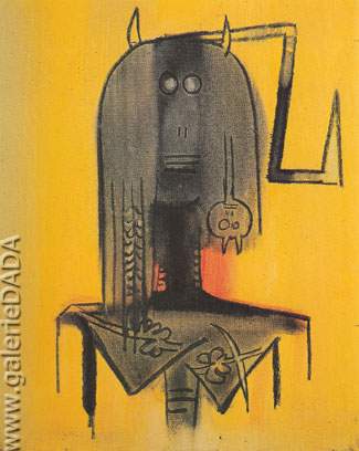 Wifredo Lam, Pattern (2) Fine Art Reproduction Oil Painting