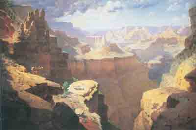 William Robinson Leigh, Grand Canyon Fine Art Reproduction Oil Painting