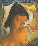 Angel Botello, Child with Bird Fine Art Reproduction Oil Painting