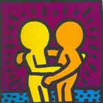Keith Haring, Unititled (4) Fine Art Reproduction Oil Painting