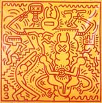 Keith Haring, Untitled Fine Art Reproduction Oil Painting