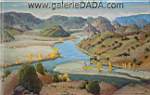 Victor Higgins, Jicarilla Country Fine Art Reproduction Oil Painting
