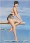 Pearl Frush, Pin-Up Fine Art Reproduction Oil Painting
