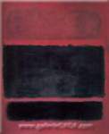 Mark Rothko, Brown Black on Maroon Fine Art Reproduction Oil Painting