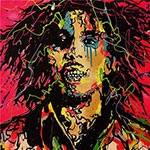 Alec Monopoly, Bob Marley Fine Art Reproduction Oil Painting