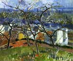 Andre Derain, Landscape near Chatou Fine Art Reproduction Oil Painting