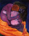 Emil Nolde, Mother and Child Fine Art Reproduction Oil Painting