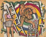Fernand Leger, The Acrobat and his Partner Fine Art Reproduction Oil Painting