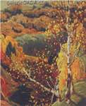 Franklin Carmichael, October Gold Fine Art Reproduction Oil Painting