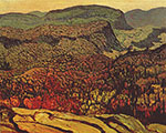 James E. H. MacDonald, Forest Wilderness Fine Art Reproduction Oil Painting