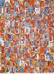 Jasper Johns, Three Flags Fine Art Reproduction Oil Painting