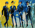 Leroy Neiman, Beatles Fine Art Reproduction Oil Painting