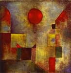 Paul Klee, Red Balloon Fine Art Reproduction Oil Painting