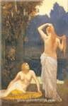 Pierre Puvis de Chavannes, The Bathers Fine Art Reproduction Oil Painting