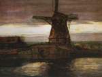 Piet Mondrian, Windmill Fine Art Reproduction Oil Painting