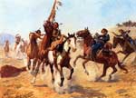 Charles Schreyvogel, Fine Art Reproduction Oil Painting