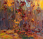 Tom Thomson, Maple Saplings, October Fine Art Reproduction Oil Painting