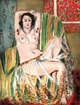 Riproduzione quadri di Henri Matisse Donna moresca con armi sostenute