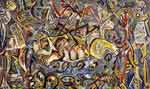 Riproduzione quadri di Jackson Pollock Pasifae