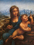 Riproduzione quadri di Leonardo Da Vinci Madonna dello Yarnwinder