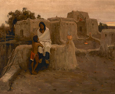 Gemälde Reproduktion von Eanger Irving Couse 