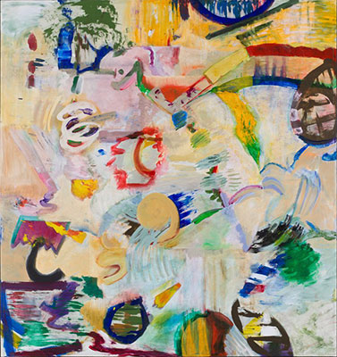 Gemälde Reproduktion von Elmer Bischoff 