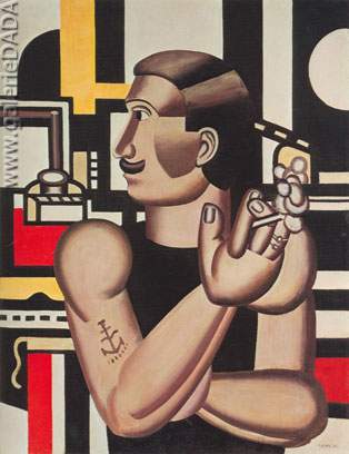 Gemälde Reproduktion von Fernand Leger 
