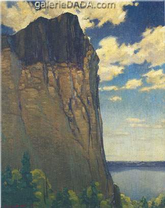 Gemälde Reproduktion von Francis H. Johnston 