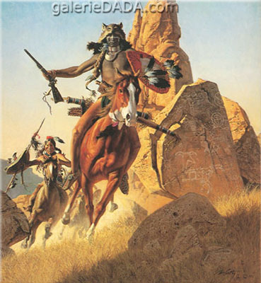 Gemälde Reproduktion von Frank MacCarthy 