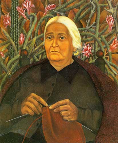 Gemälde Reproduktion von Frida Kahlo Dona rosita morello