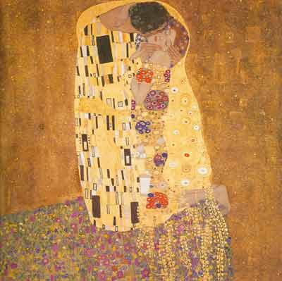 Gemaelde Reproduktion von Gustave Klimt 