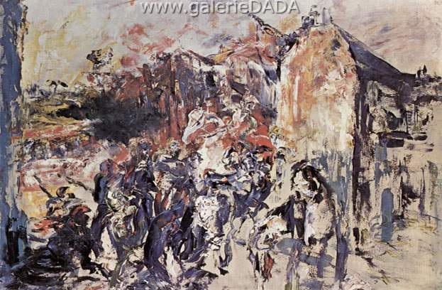 Gemälde Reproduktion von Jack Butler Yeats Trauer