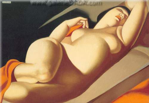 Gemälde Reproduktion von Tamara de Lempicka Die schöne Rafaela