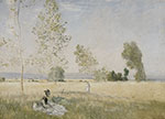 Gemaelde Reproduktion von Claude Monet Der Sommer