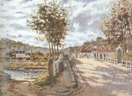 Gemaelde Reproduktion von Claude Monet Die Brücke von Bougival