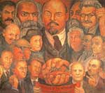 Gemälde Reproduktion von Diego Rivera Die Einheit des Volkes