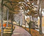 Gemaelde Reproduktion von Henri Matisse Der Weg entlang des Bois de Boulogne