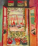 Gemaelde Reproduktion von Henri Matisse Geöffnetes Fenster