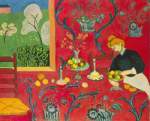 Gemaelde Reproduktion von Henri Matisse Rote Harmonie