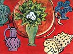 Gemaelde Reproduktion von Henri Matisse Stilleben mit einer Magnolie