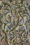 Gemaelde Reproduktion von Jackson Pollock Gotische Seite